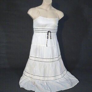 LOFT white Dress with bow